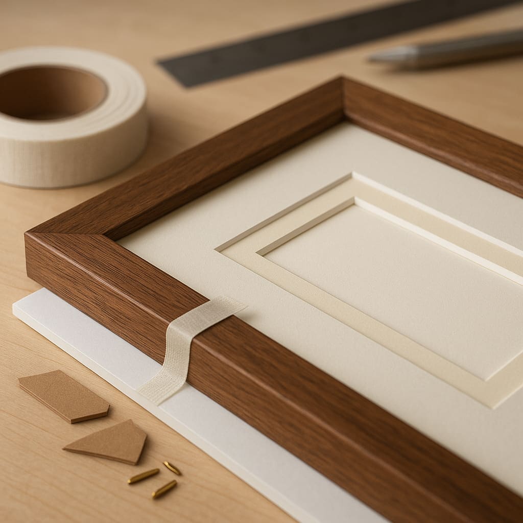 Custom Framing Closeup